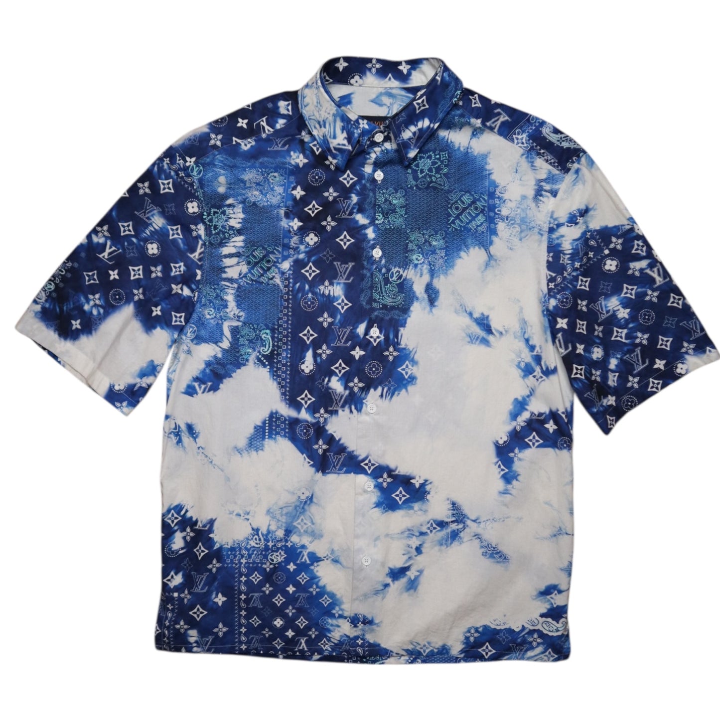 L V Monogram Bandana Shirt