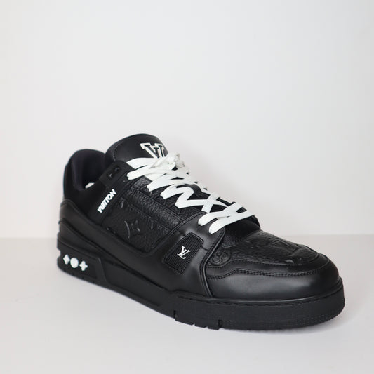 L V Trainer Black/Black Sneaker