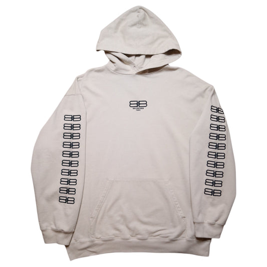 Balenciaga BB Beige Hoodie