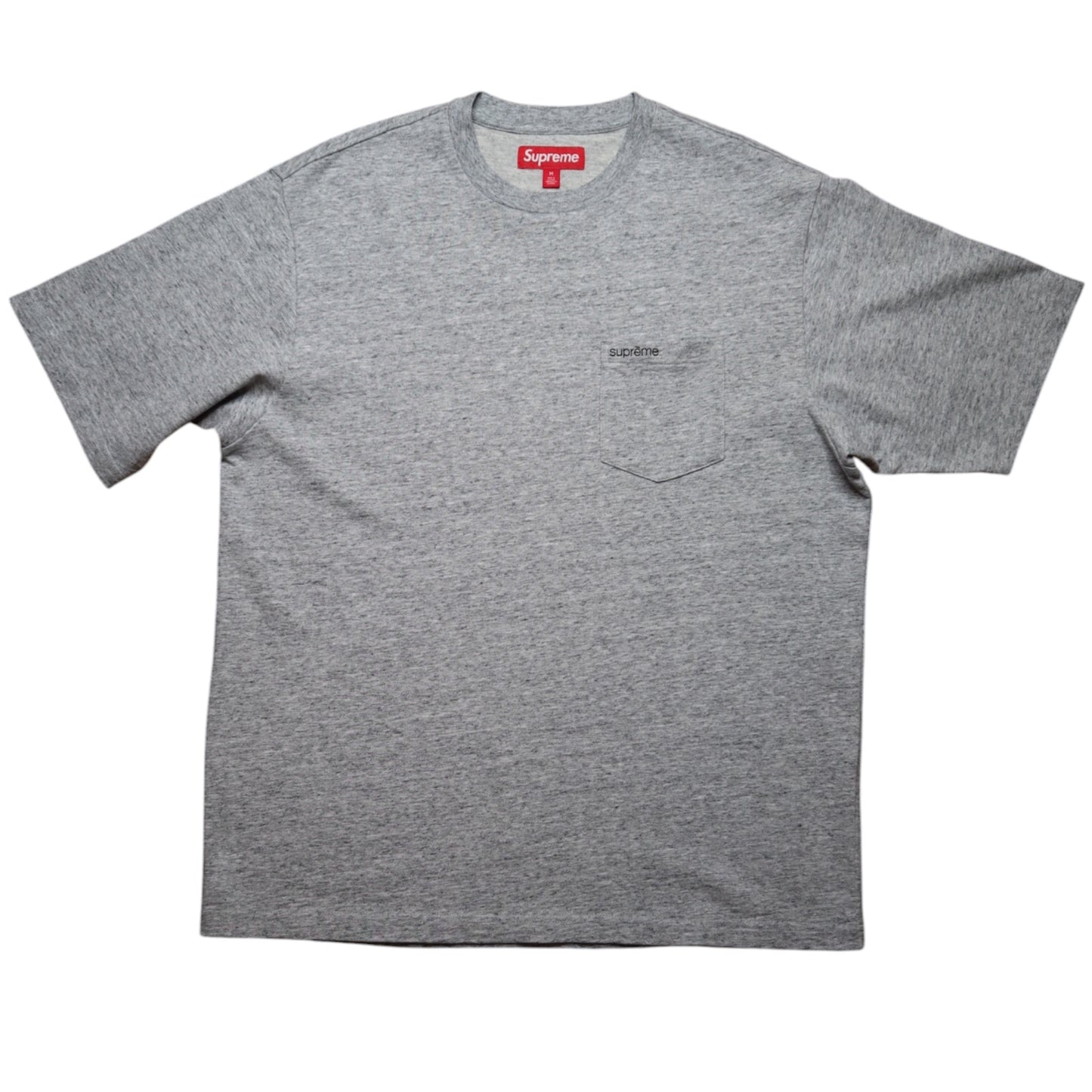 Supreme Grey Pocket Tee