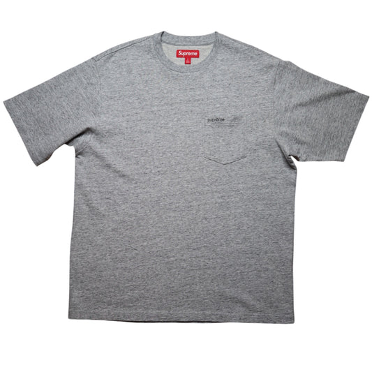 Supreme Grey Pocket Tee