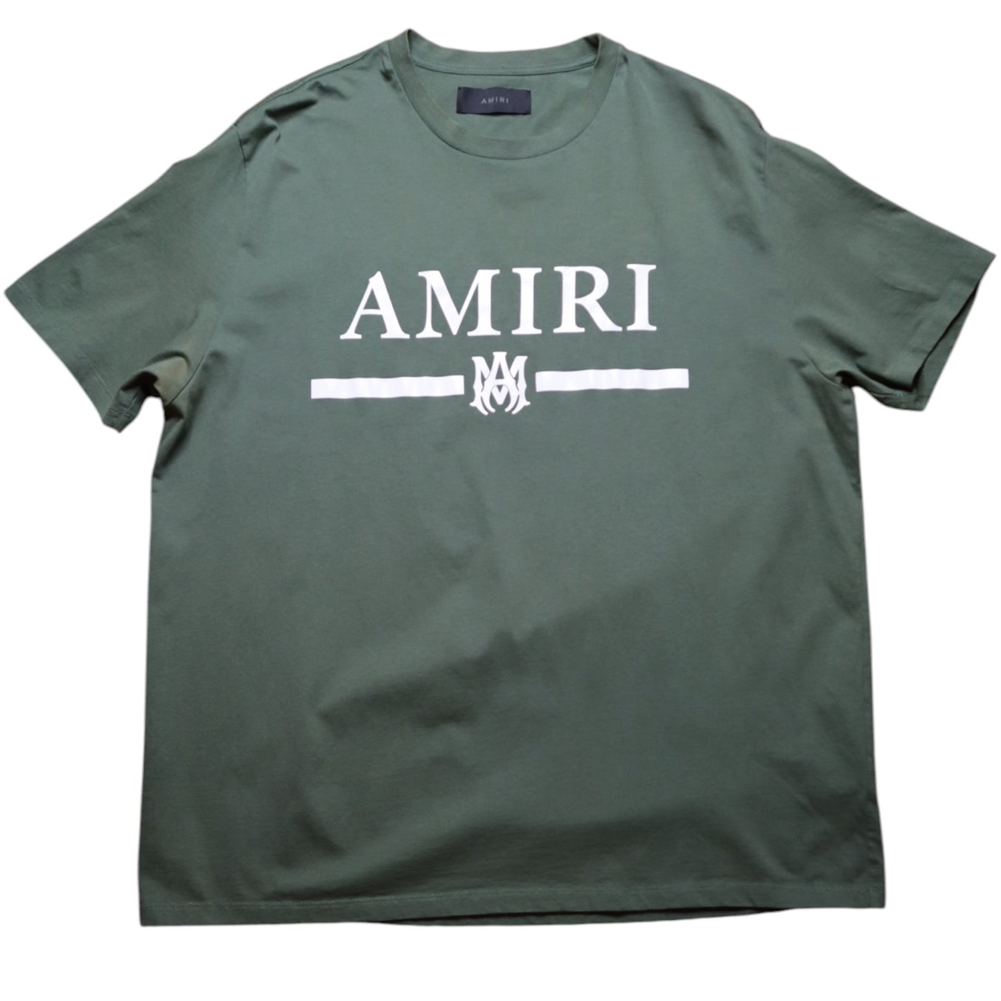 Amiri MA Bar Logo Green Tee