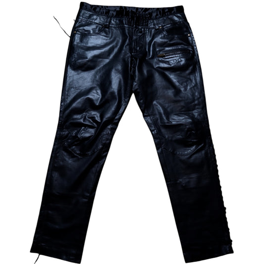 Roberto Cavalli Leather Pants