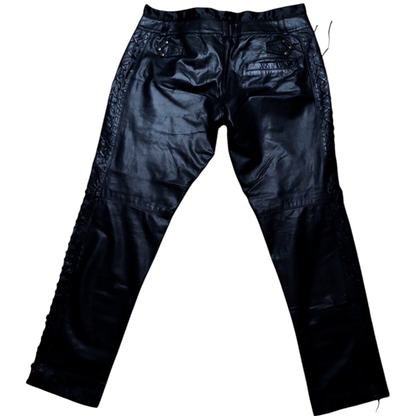 Roberto Cavalli Leather Pants