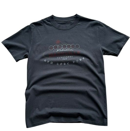 Red Rose Hype "Welcome to Nashville" Tee Black