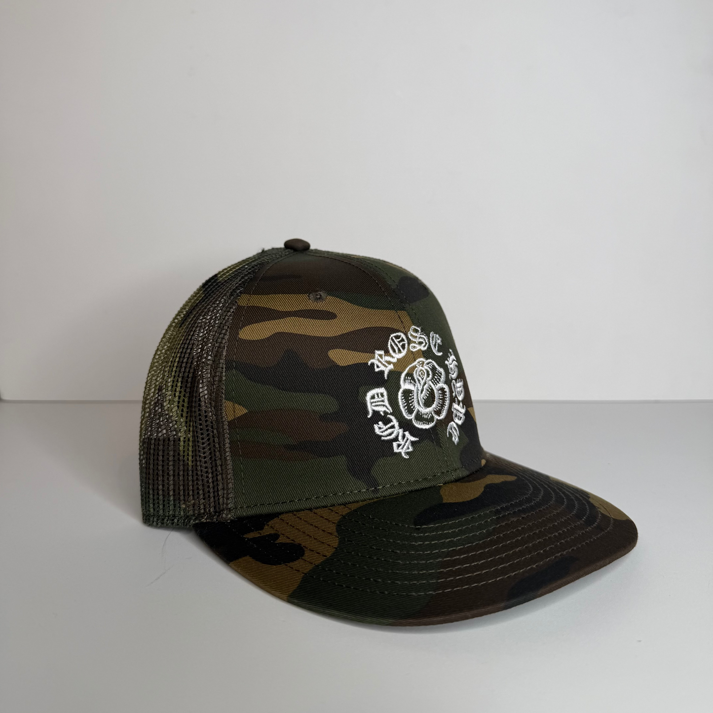 Red Rose Hype Trucker Hat