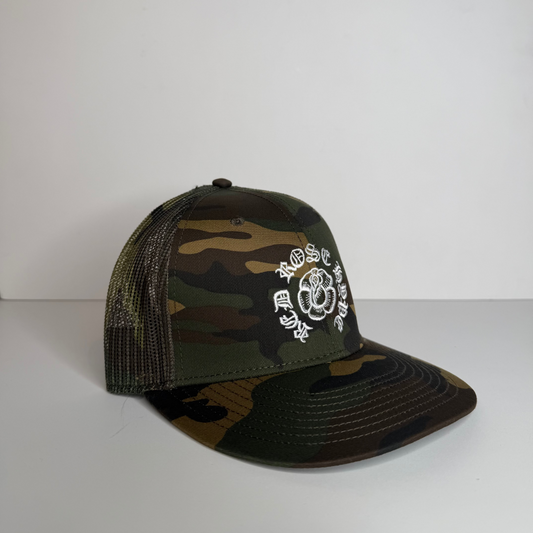 Red Rose Hype Trucker Hat