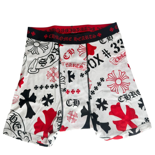 CH Stencil Boxer Briefs White