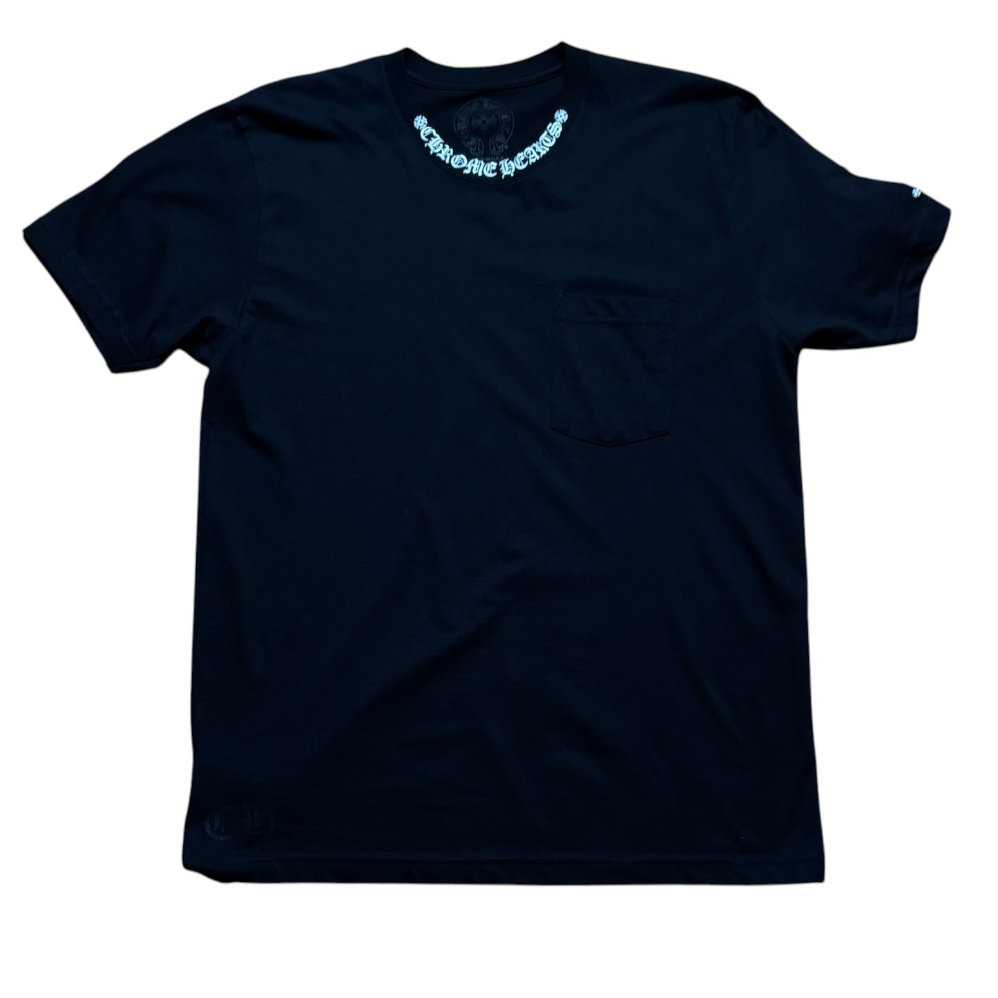 CH Collar Logo Tee Black