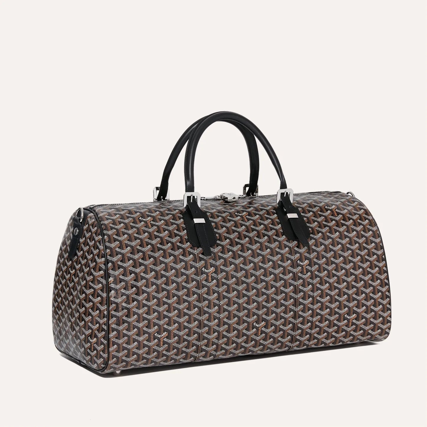 Goyard Boston 50 Duffle Bag Black