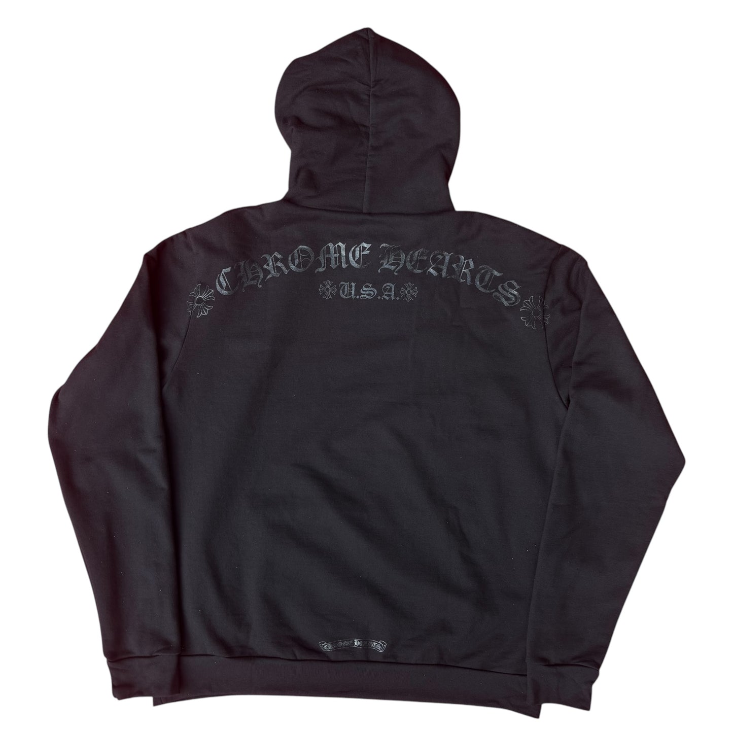 CH Online Exclusive Tonal Horseshoe Logo Black Hoodie