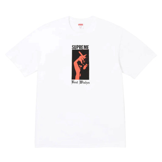 Supreme White Wish Tee