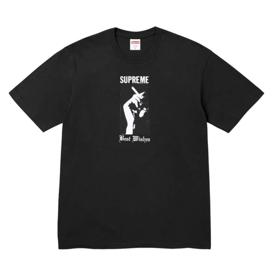 Supreme Black Wish Tee