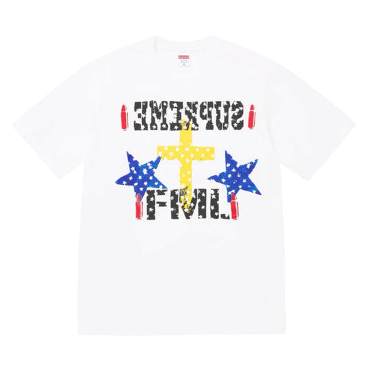 Supreme White FML Tee