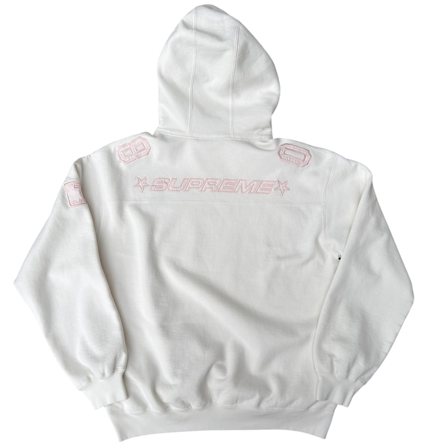 Supreme Championship Hoodie White/Pink