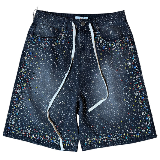 Vale Forever Rainstorm Jorts Black